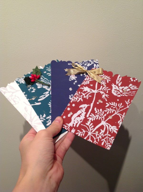 11月30日・12月1日『クリスマスカードを作ろう！』ワークショップ